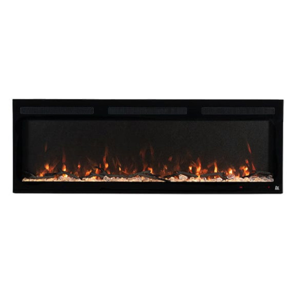 Touchstone Sideline Fury 57" Recessed Smart Electric Fireplace (Model 80055)