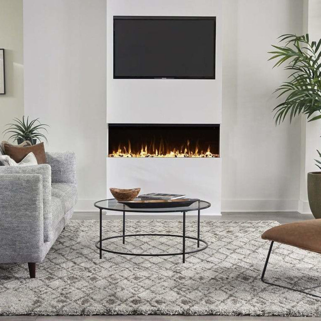 Touchstone Sideline Infinity Pro 50" 3-Sided WiFi Smart Recessed Electric Fireplace (Model 80045)