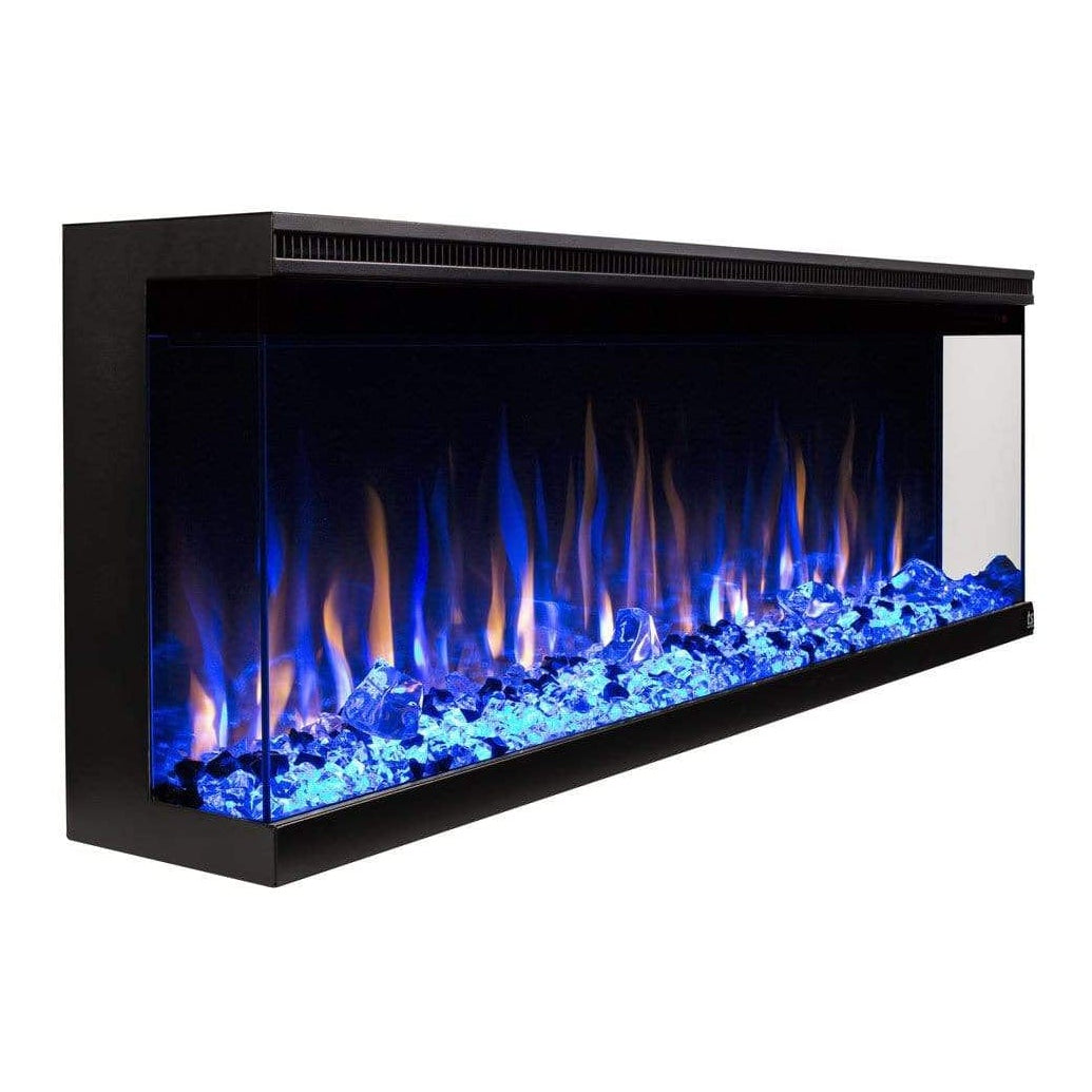 Touchstone Sideline Infinity Pro 50" 3-Sided WiFi Smart Recessed Electric Fireplace (Model 80045)
