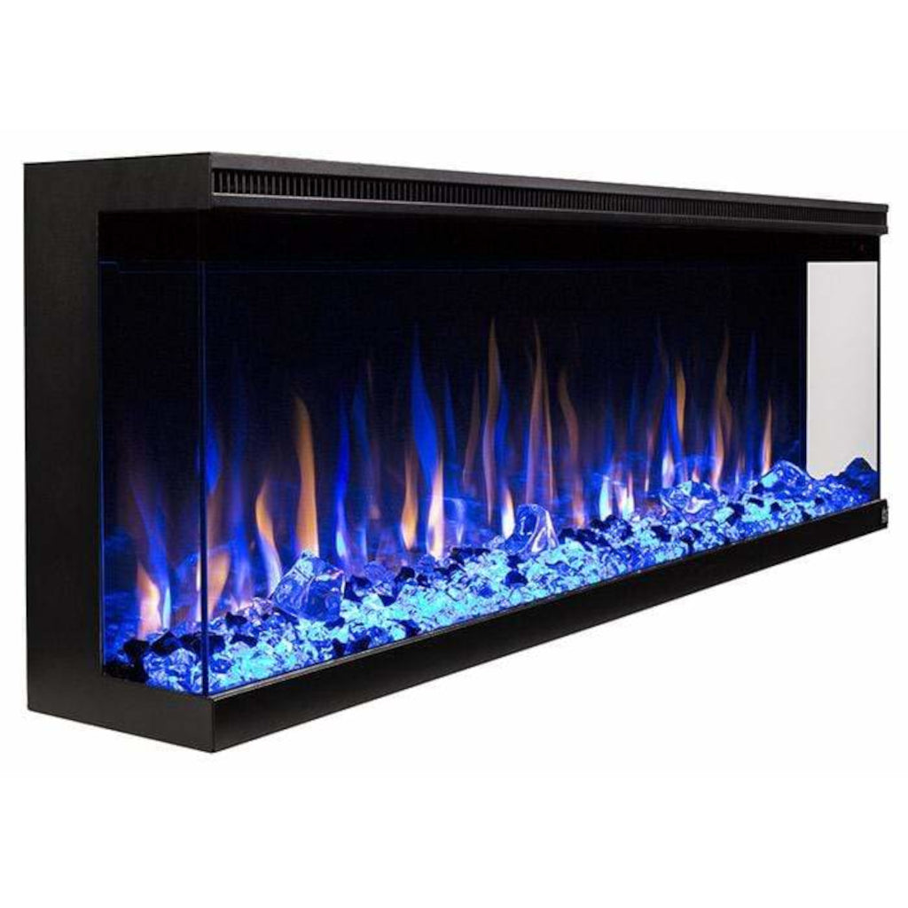 Touchstone Sideline Infinity Pro 72" 3-Sided WiFi Smart Recessed Electric Fireplace (Model 80051)