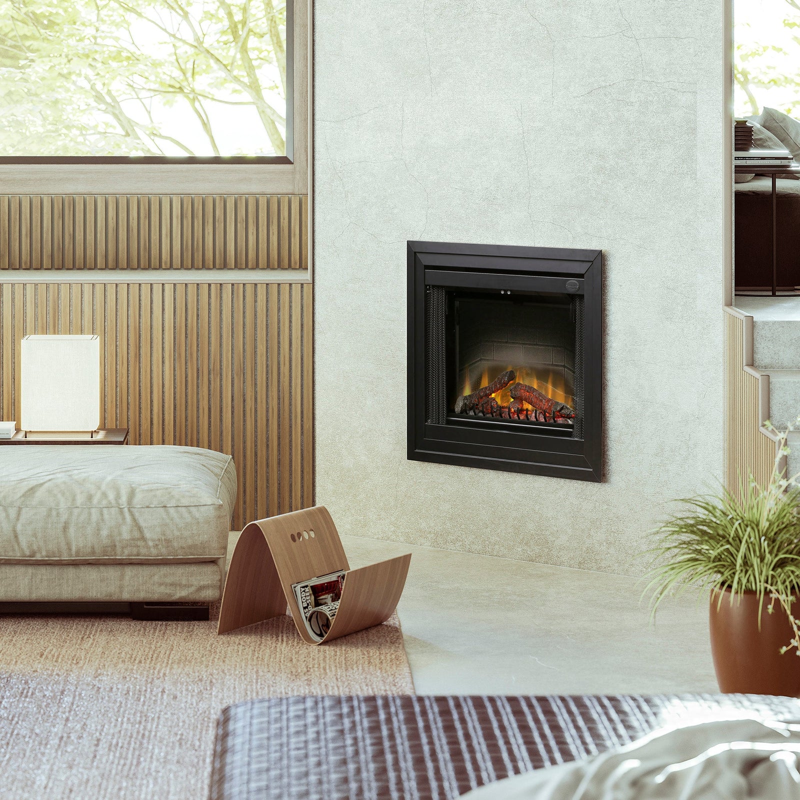 Dimplex 33" Deluxe Built-In Electric Fireplace (Model BF33DXP)