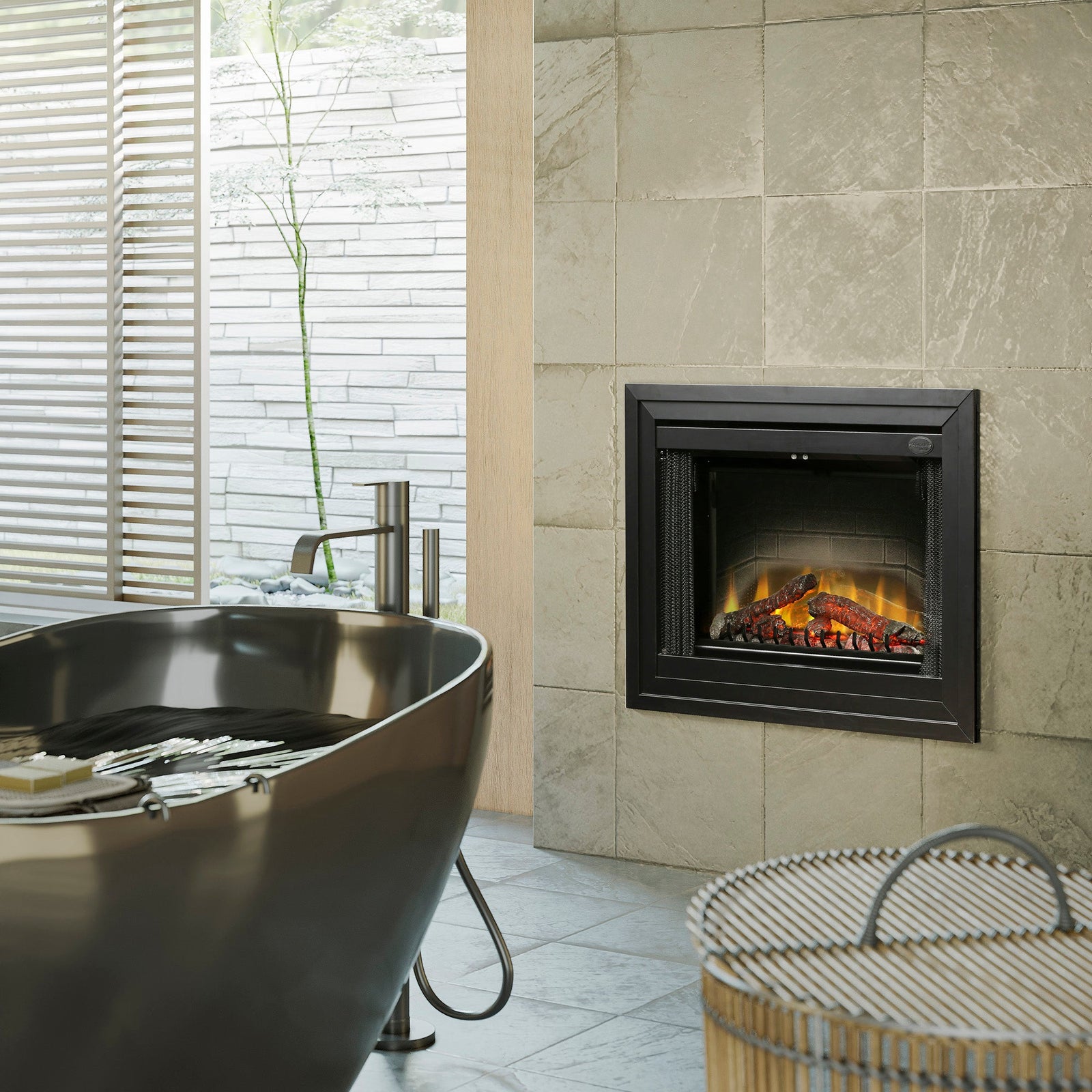 Dimplex 33" Deluxe Built-In Electric Fireplace (Model BF33DXP)